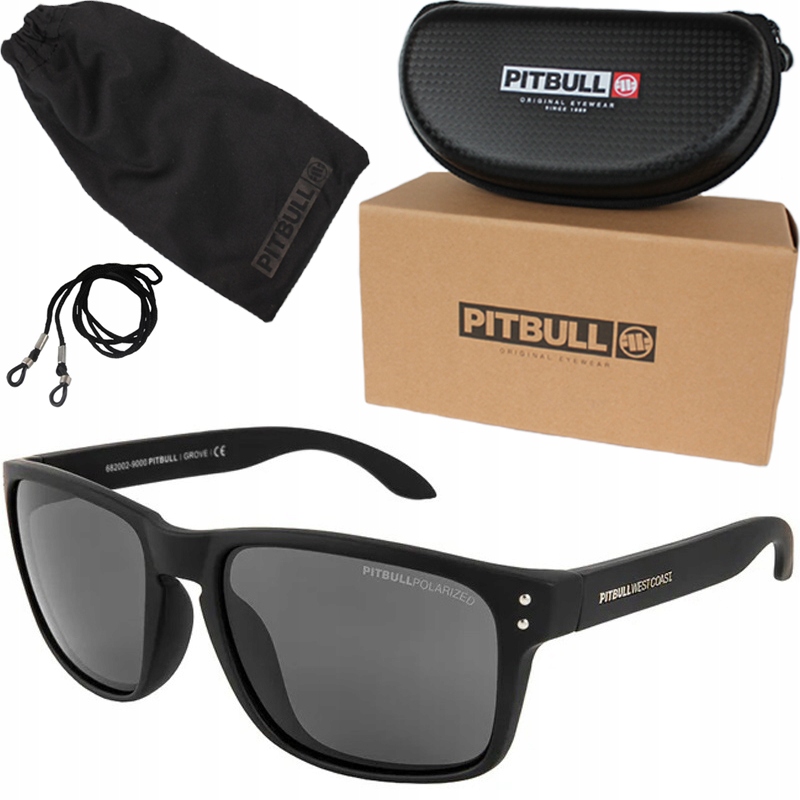 Pit Bull okulary Grove Polaryzacyjne etui Ari 10