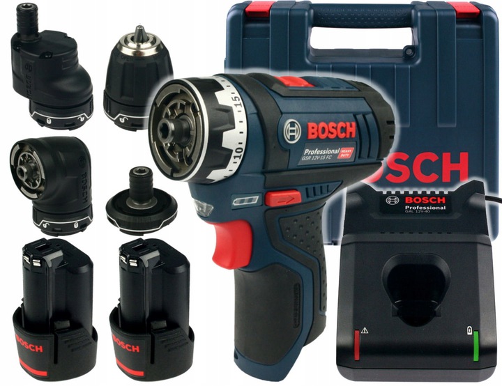 Отвертка Bosch Professional GSR 12V-15fc 5in1