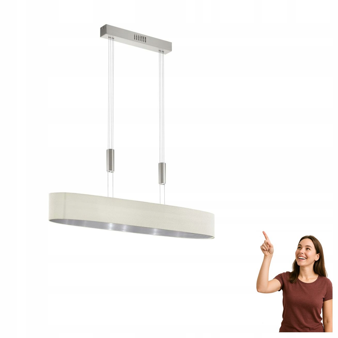 Led závesná lampa 24W Romao 1 95333 Eglo