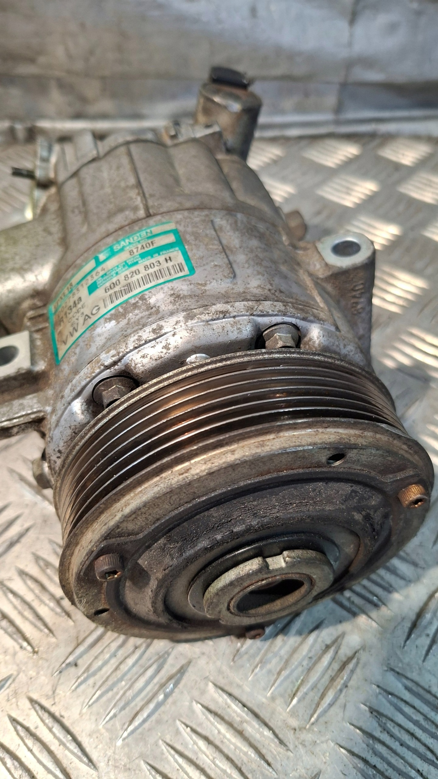 kompresor klimatizaci VW POLO IV 1.9TDI