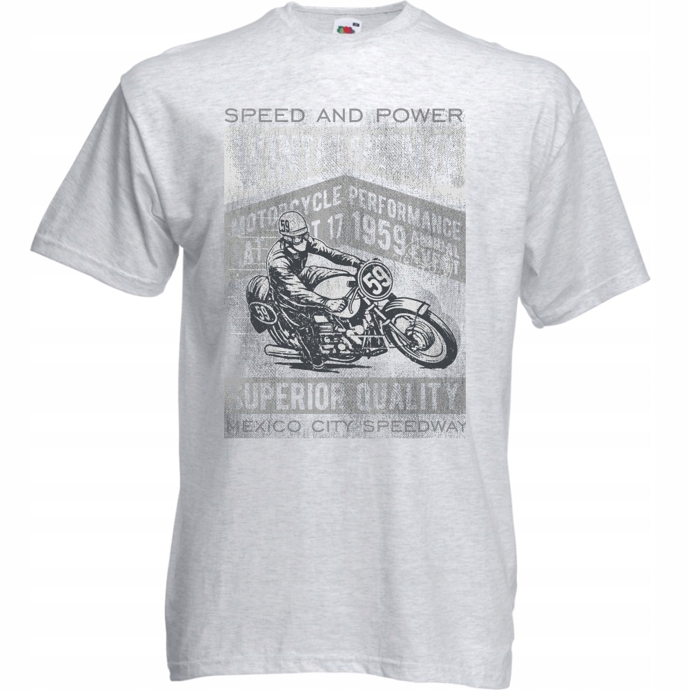 

Koszulka motocykl motocyklista vintage racing XL