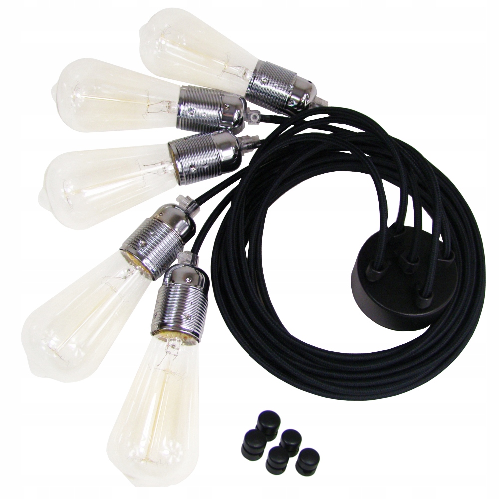 Oprawka CHROMOWANA E27 do żarówki do lampy Typ osłonka