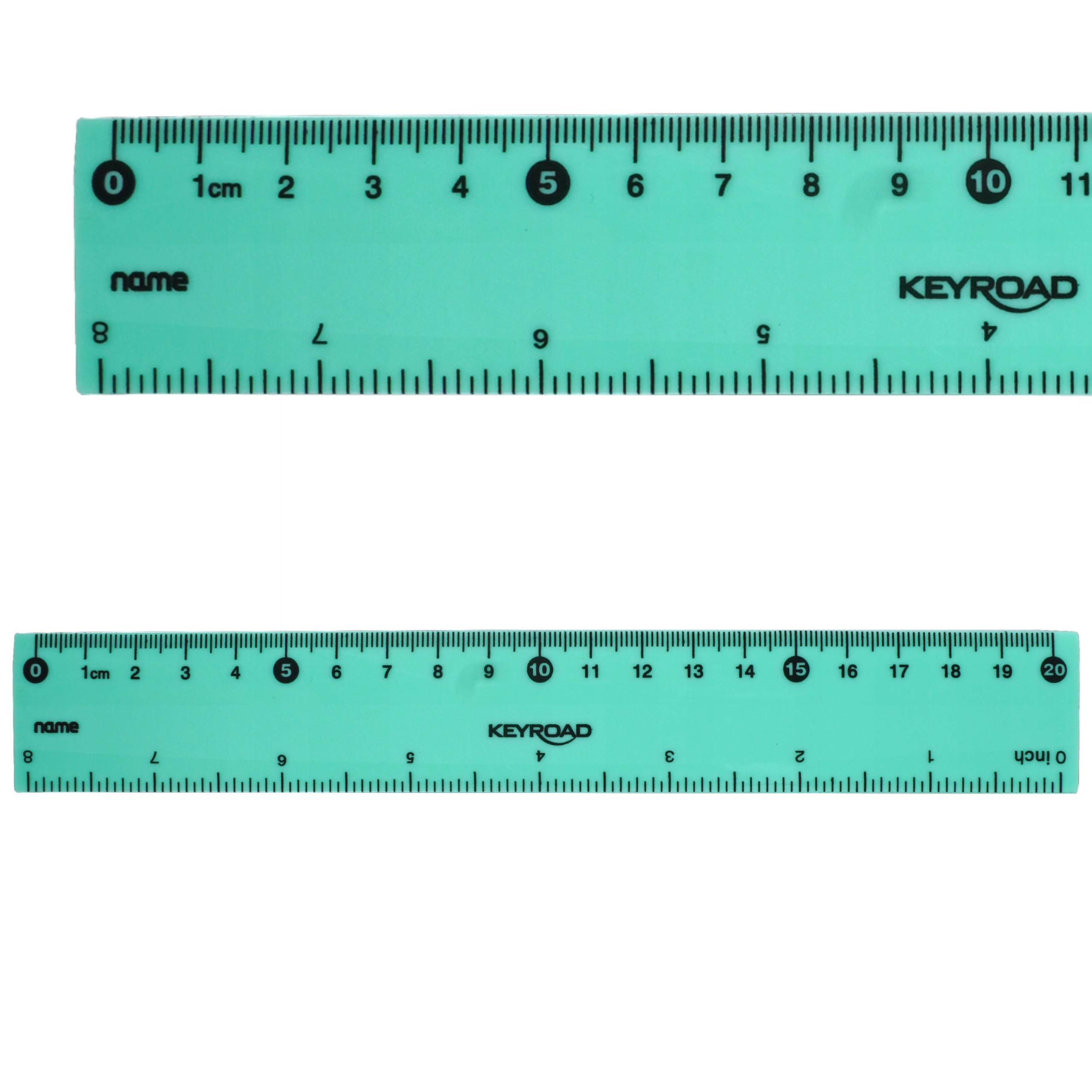 Linijka elastyczna 20cm zielona pastelowa EAN (GTIN) 6941288746232