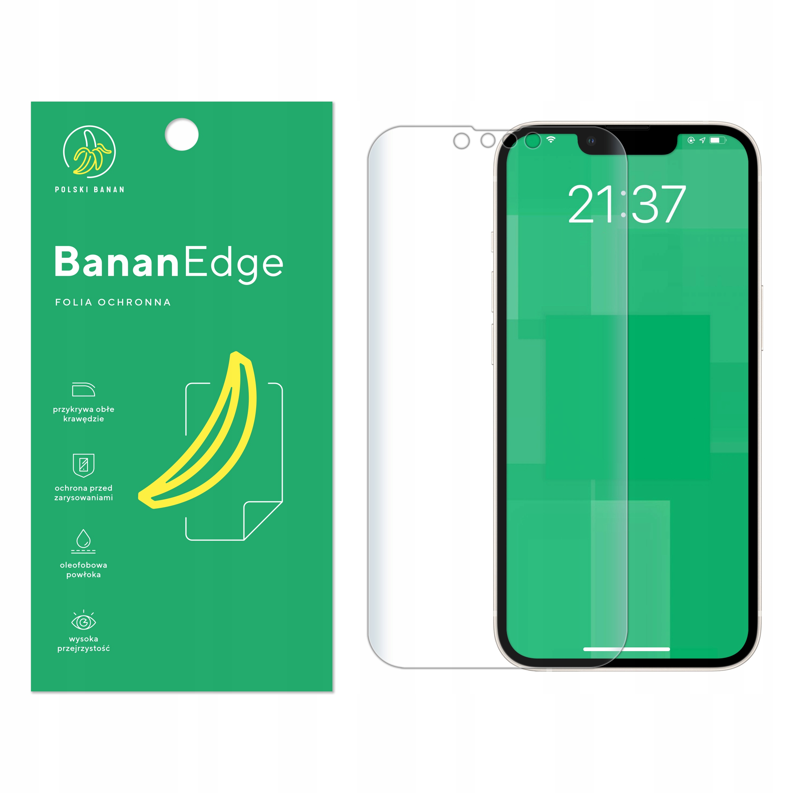 

Folia Ochronna Polski Banan do iPhone 13