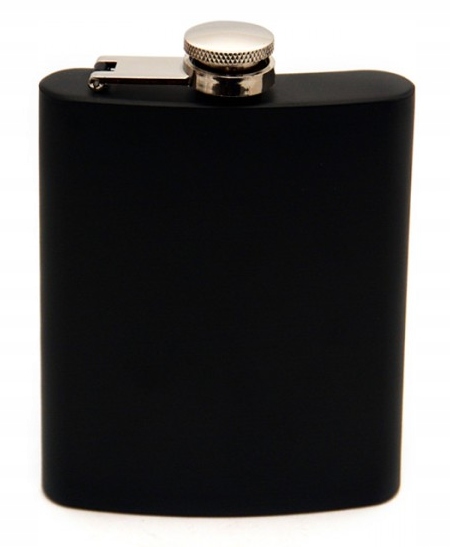 PIERSIÓWKA NIERDZEWNA CZARNA MATOWA GŁADKA KIESZONKOWA 200 ML