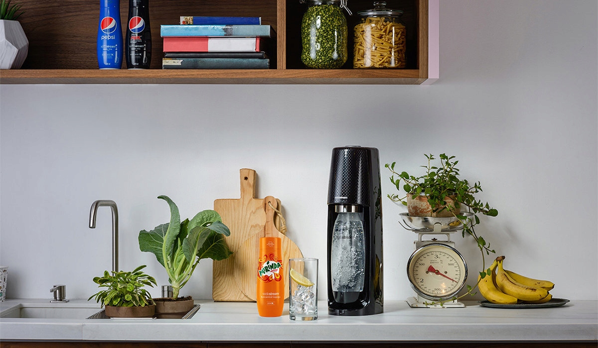Syrop SODASTREAM Mirinda 3 x 440 ml Kolor dominujący pomarańczowy