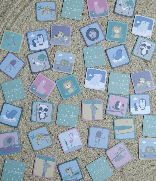 Little Dutch Gra Memory Zoo Płeć chłopcy dziewczynki