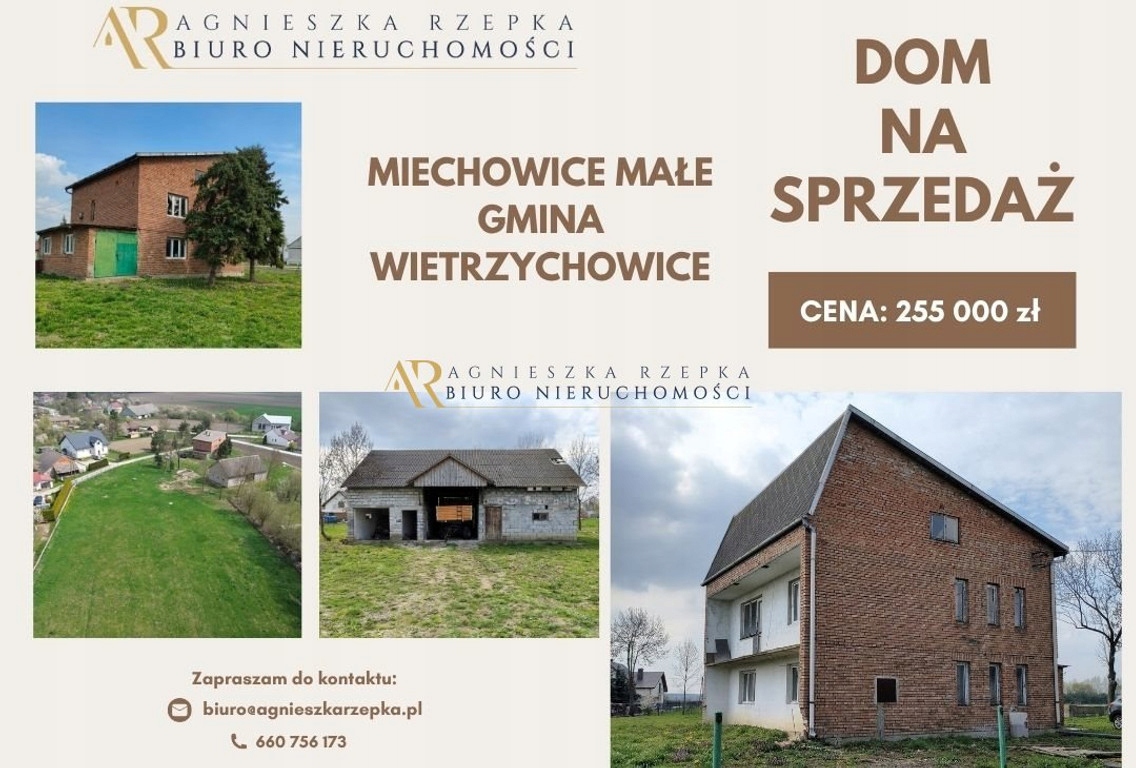 Dom, Miechowice Małe, Wietrzychowice, Tarnowski, 153 m²