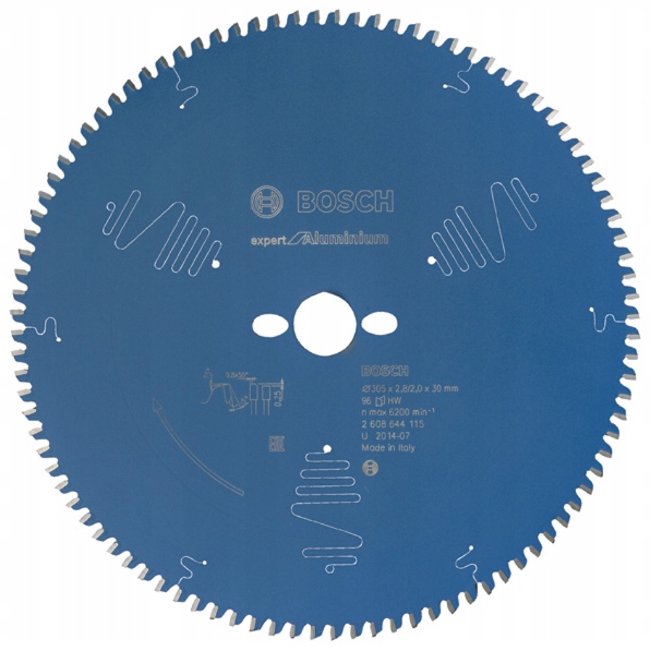 Tarcza piła Expert Aluminium BOSCH 305 mm 96z