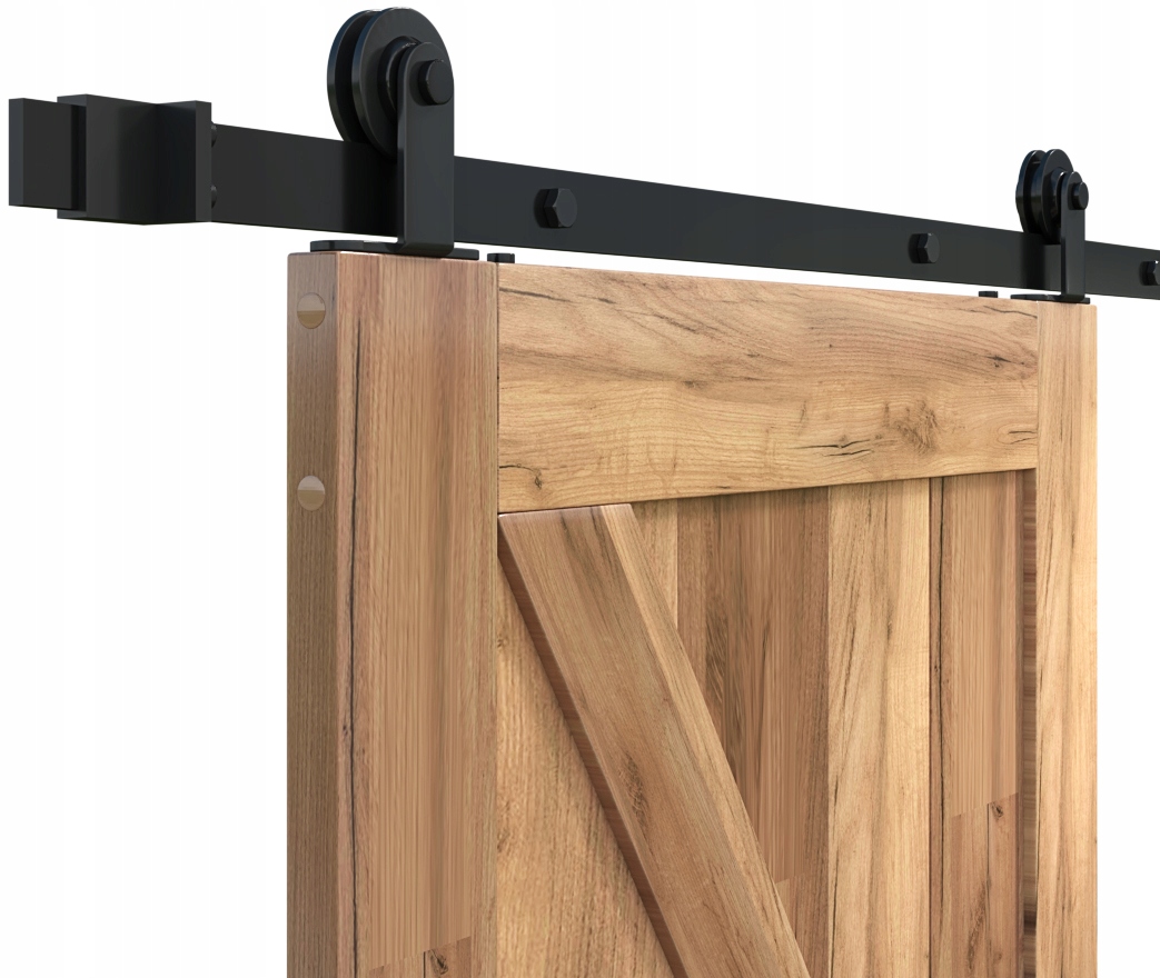 SYSTEM DRZWI PRZESUWNYCH BARN DOOR LOFT ZESTAW 2m