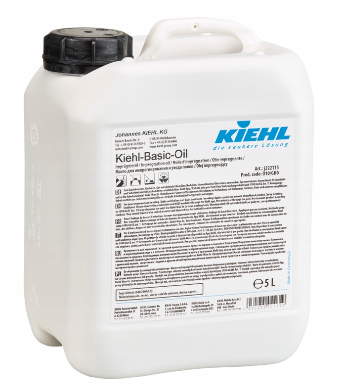 

Kiehl Kiehl-basic-oil 5l impregnator do kamienia