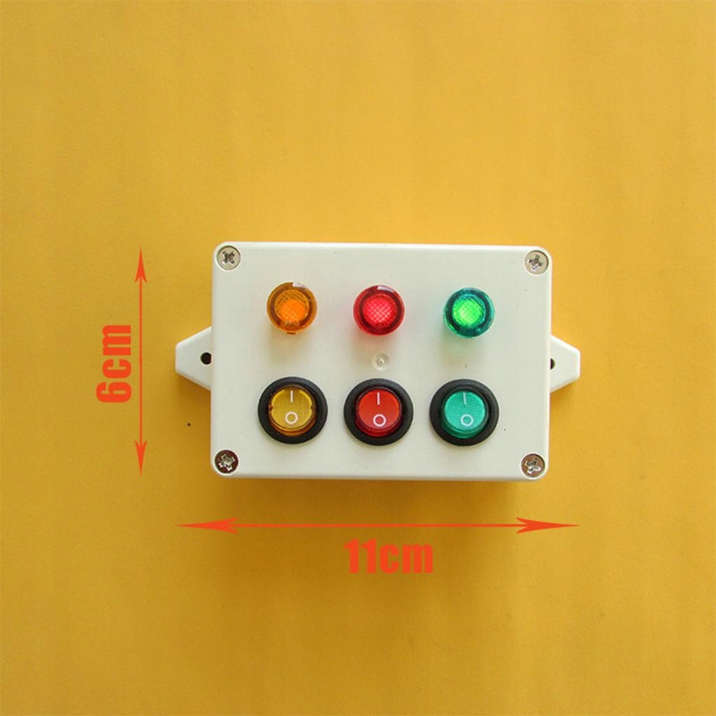 2x Świecąca zabawka Mini znaki Świecący model zabawkowy Stop LED Marka bez marki