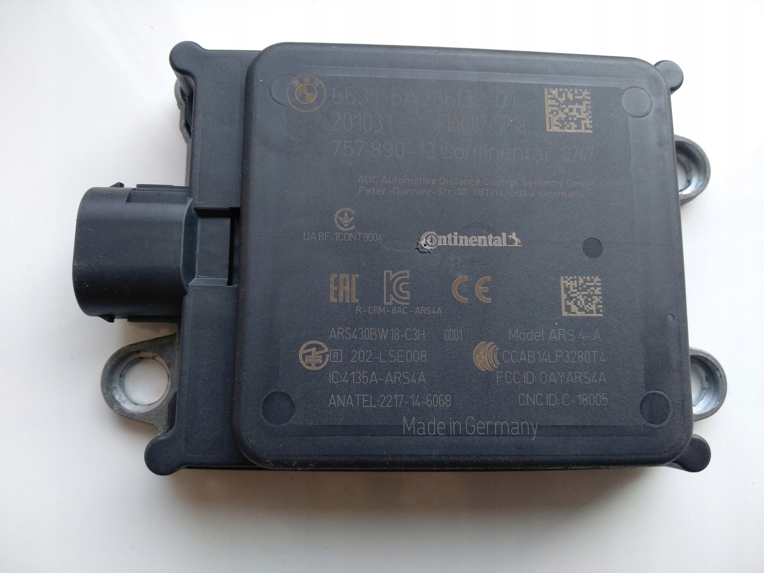 Радар сенсор модуль акк BMW 75789013 5A336B2