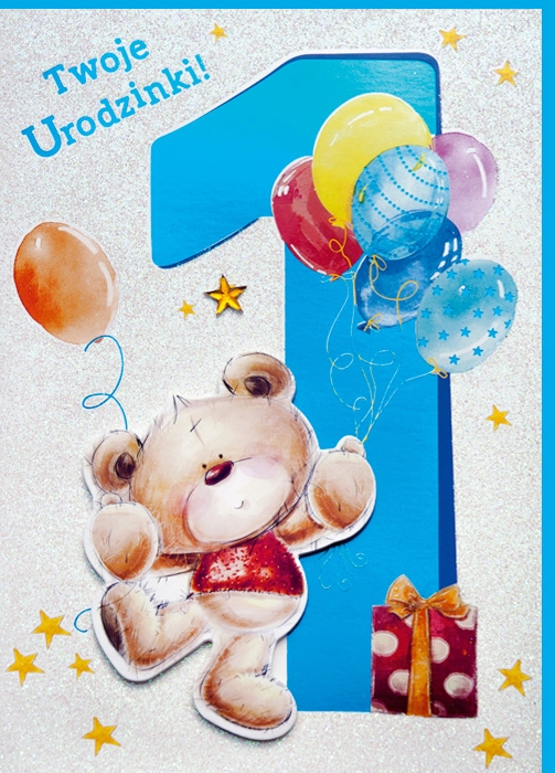 

Roczek Kartka Laurka pięknie zdobiona urocza H1405