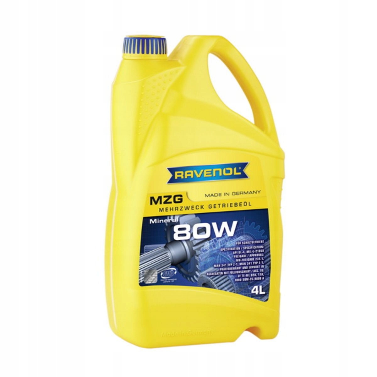 Prevodový olej Ravenol Mzg 4L Sae 80