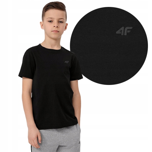 

Koszulka T-shirt Chłopięcy 4F JTSM001-20S r.128