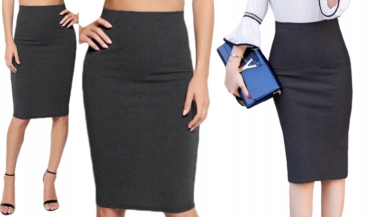 

Tuba Ołówkowa midi Dzianina 21 kolory spódnic M