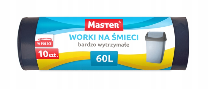 

Worki Na Śmieci Bardzo Wytrzymałe 60L (10SZT)