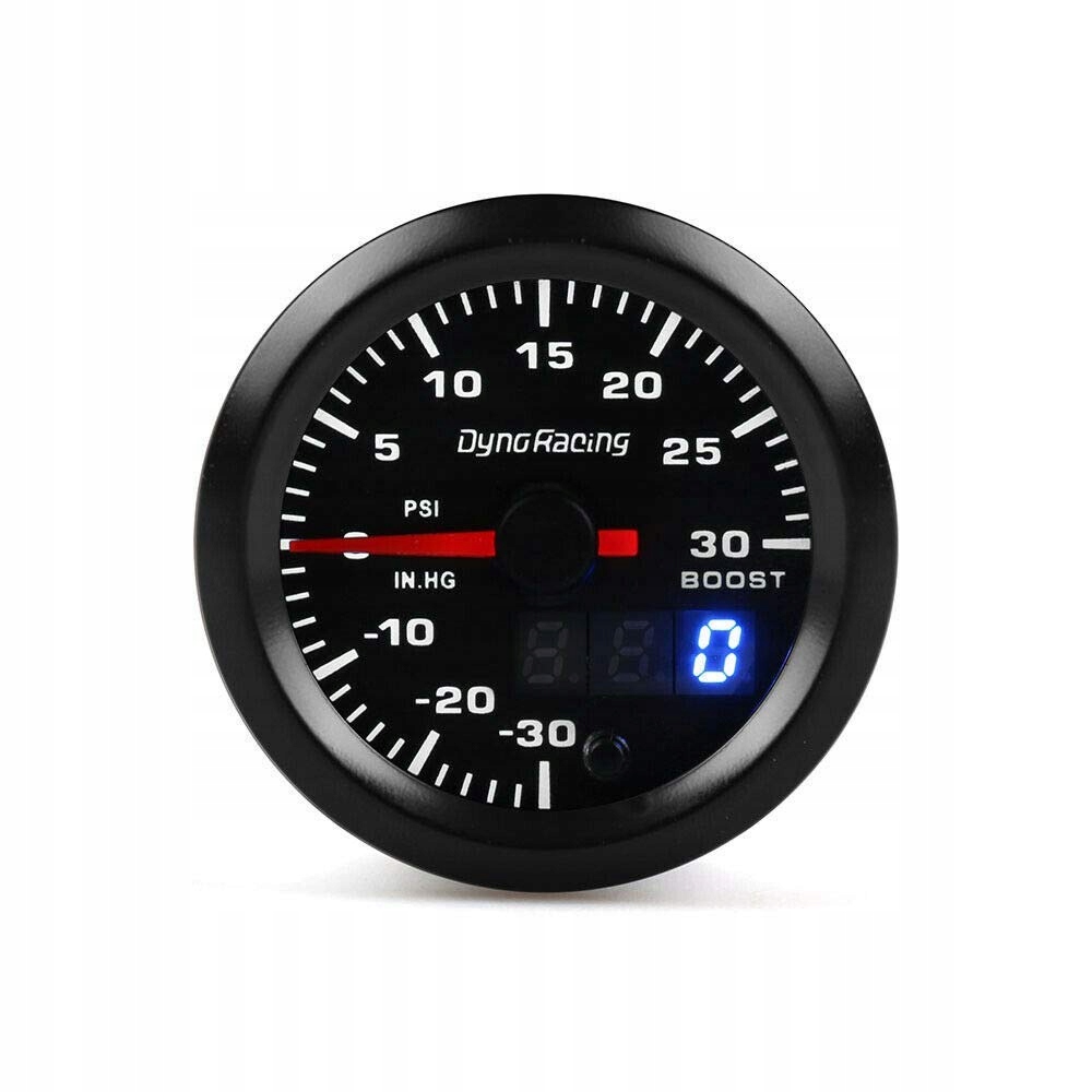 Jason202304040010 - 7 кольорів turbo Boost Gauge LED PSI манометр