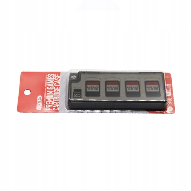IRIS Pudełko na 8 gier do Switch + 2 karty MicroSD