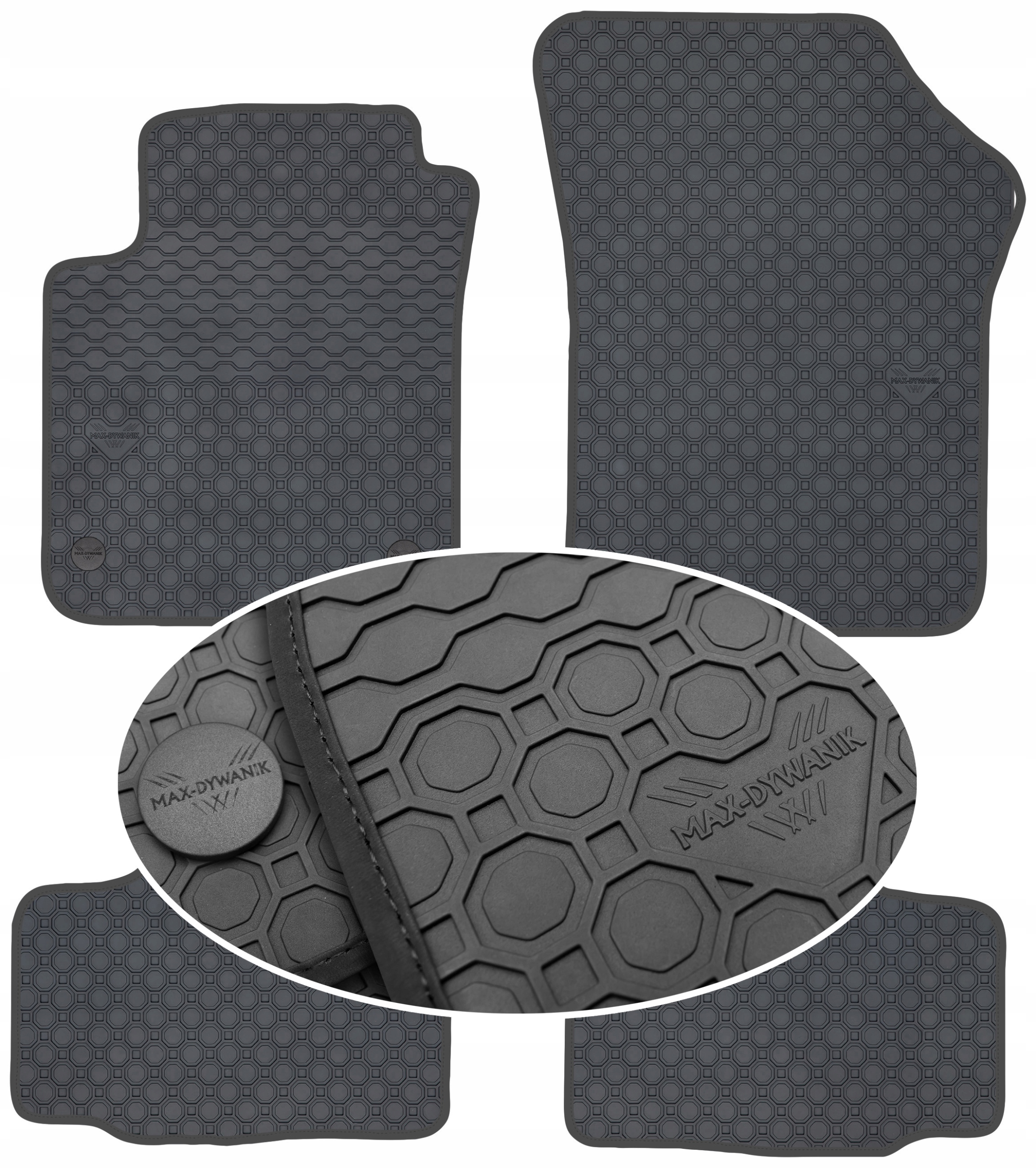 Škoda Citigo 2011-2019 Koberce Čierne