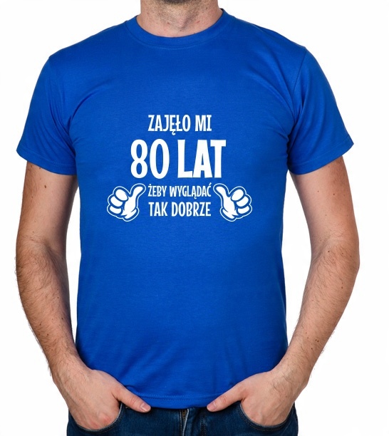 

koszulka Prezent Na 80 Urodziny Lat prezent