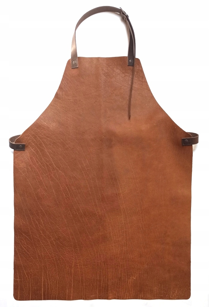 

Skórzany Fartuch Grillowy Skóra Brąz Naturalny