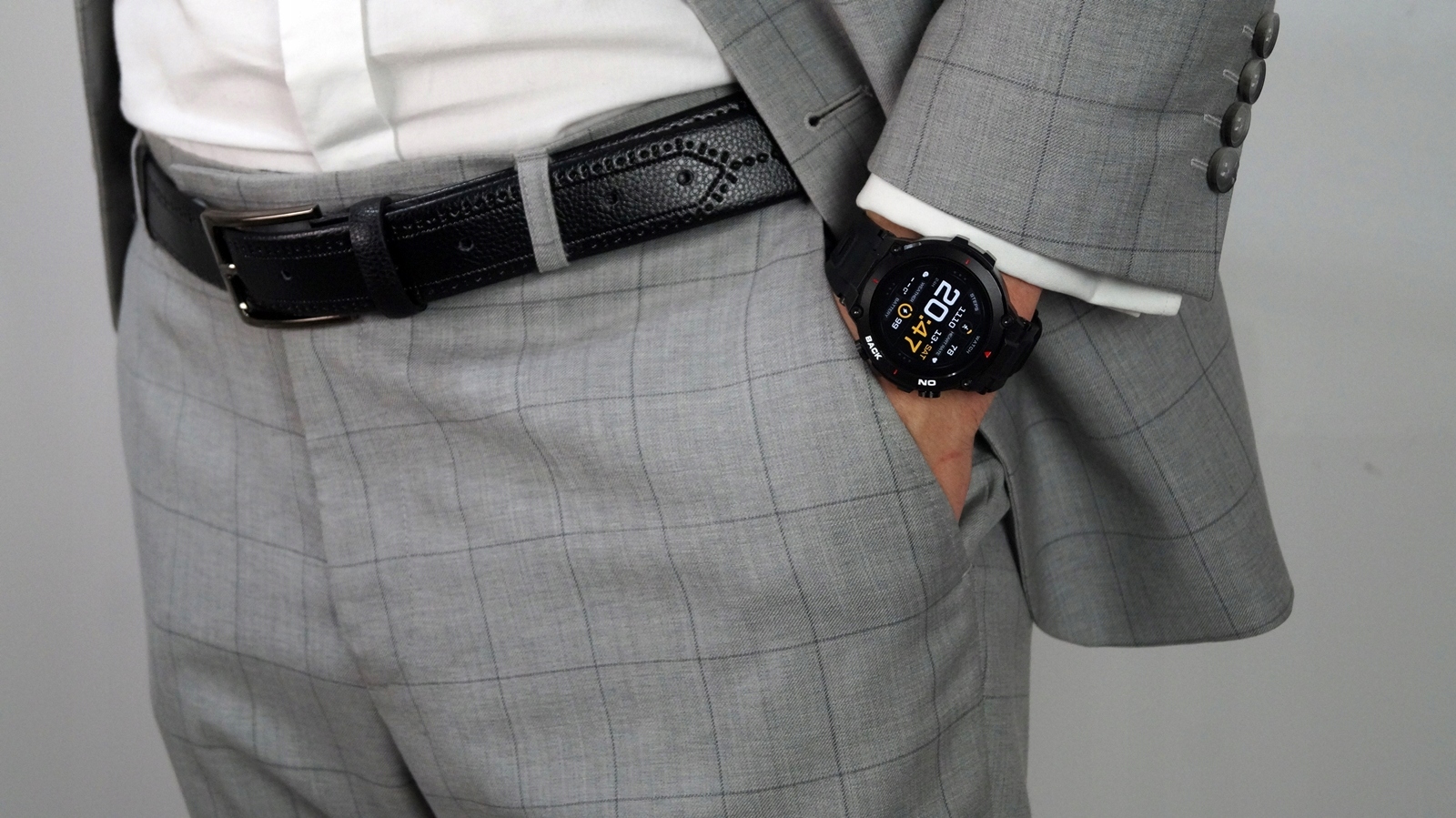 SMARTWATCH Męski Sportowy SpO2 Pulsometr GPS aGPS Wodoszczelność tak