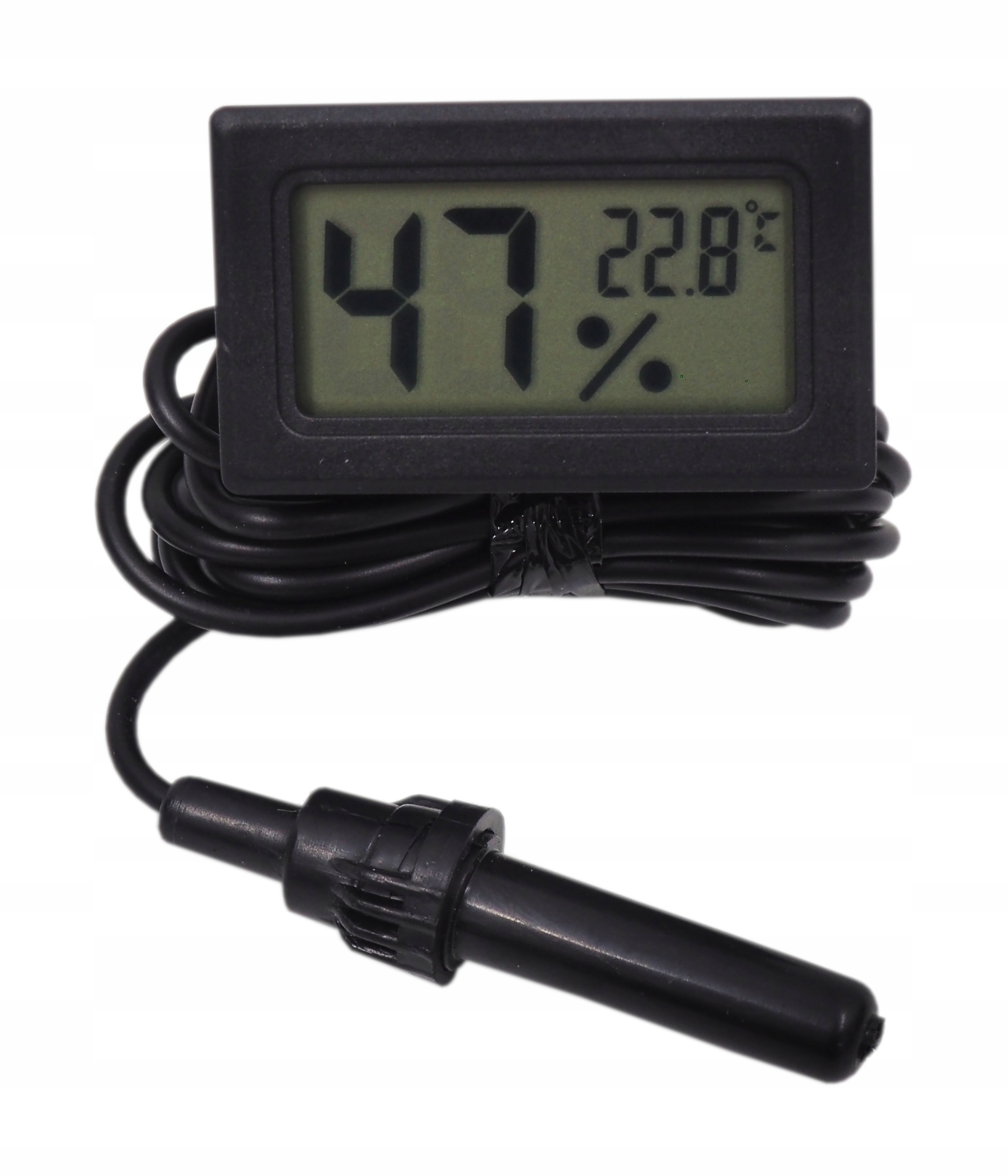 Termometr Cyfrowy Higrometr Elektroniczny z sondą Marka Inna