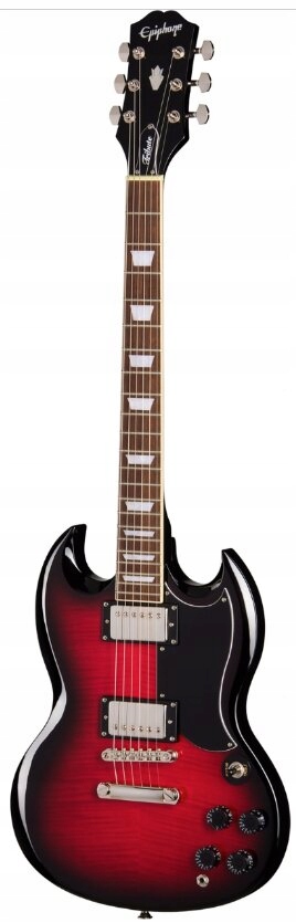 Epiphone Sg Tribute Plus elektrická kytara, barva Cb (Cherry Burst)