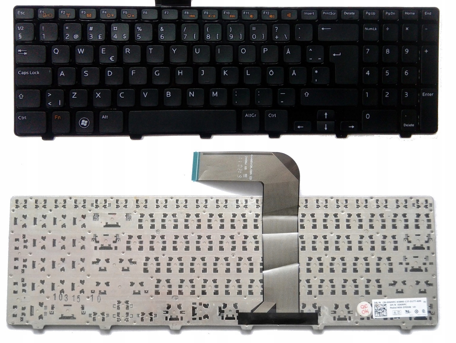 

Klawiatura Dell Inspiron 15R N5110 Q15R M5110