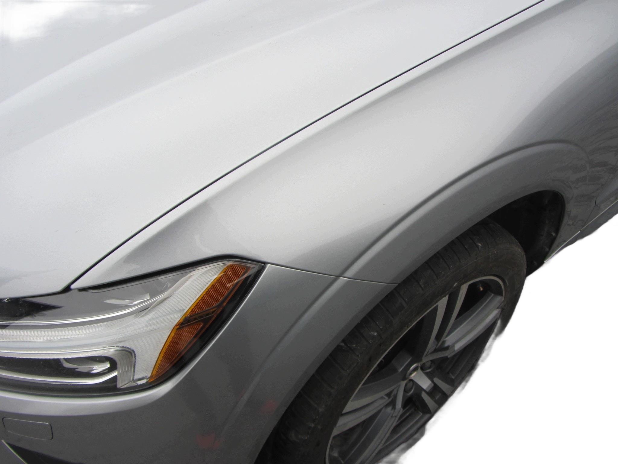 VOLVO XC60 II left front XC 60 2 fender front original 477-46 grey 18R