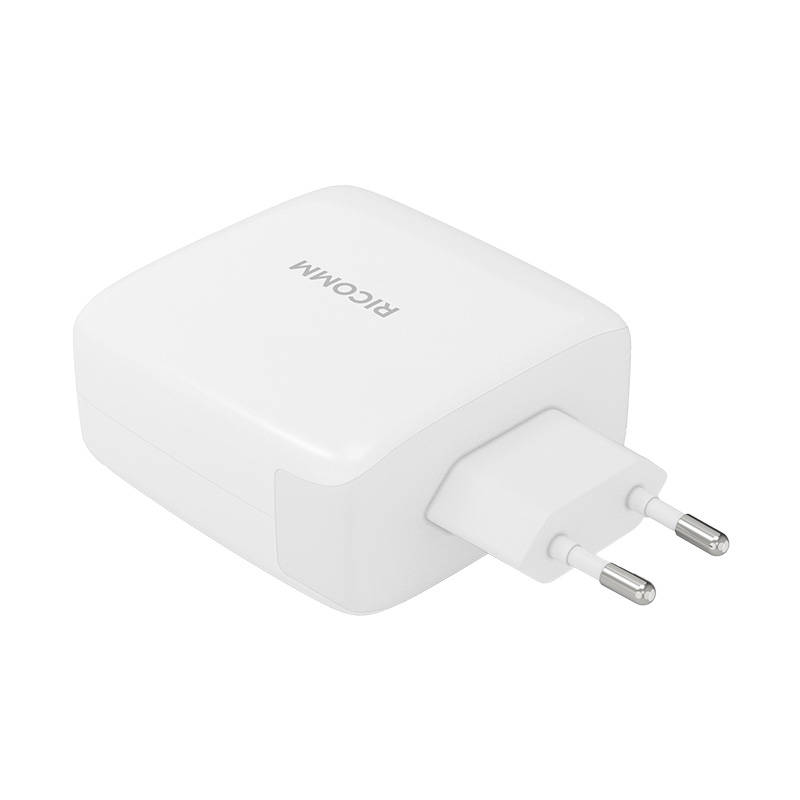 RICOMM ŁADOWARKA SIECIOWA USB ZASILACZ USB-A 2X USB-C GAN 120W KABEL USB-C Kod producenta RC1201 EU