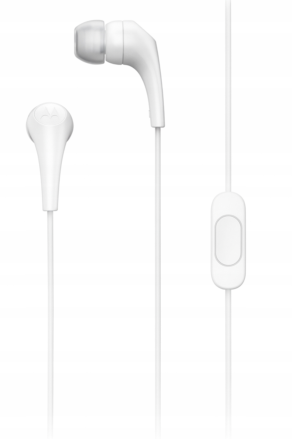 Motorola Earbuds 2 bílá – lehká in-ear sluchátka s 3.5 mm jackem