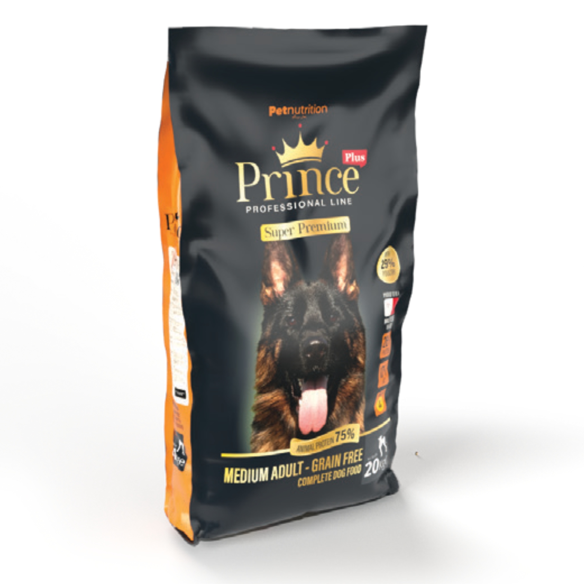 Levně Prince Plus Premium Grain-Free Kuře 20 kg Krmivo pro psy s kuřecím masem bez něj