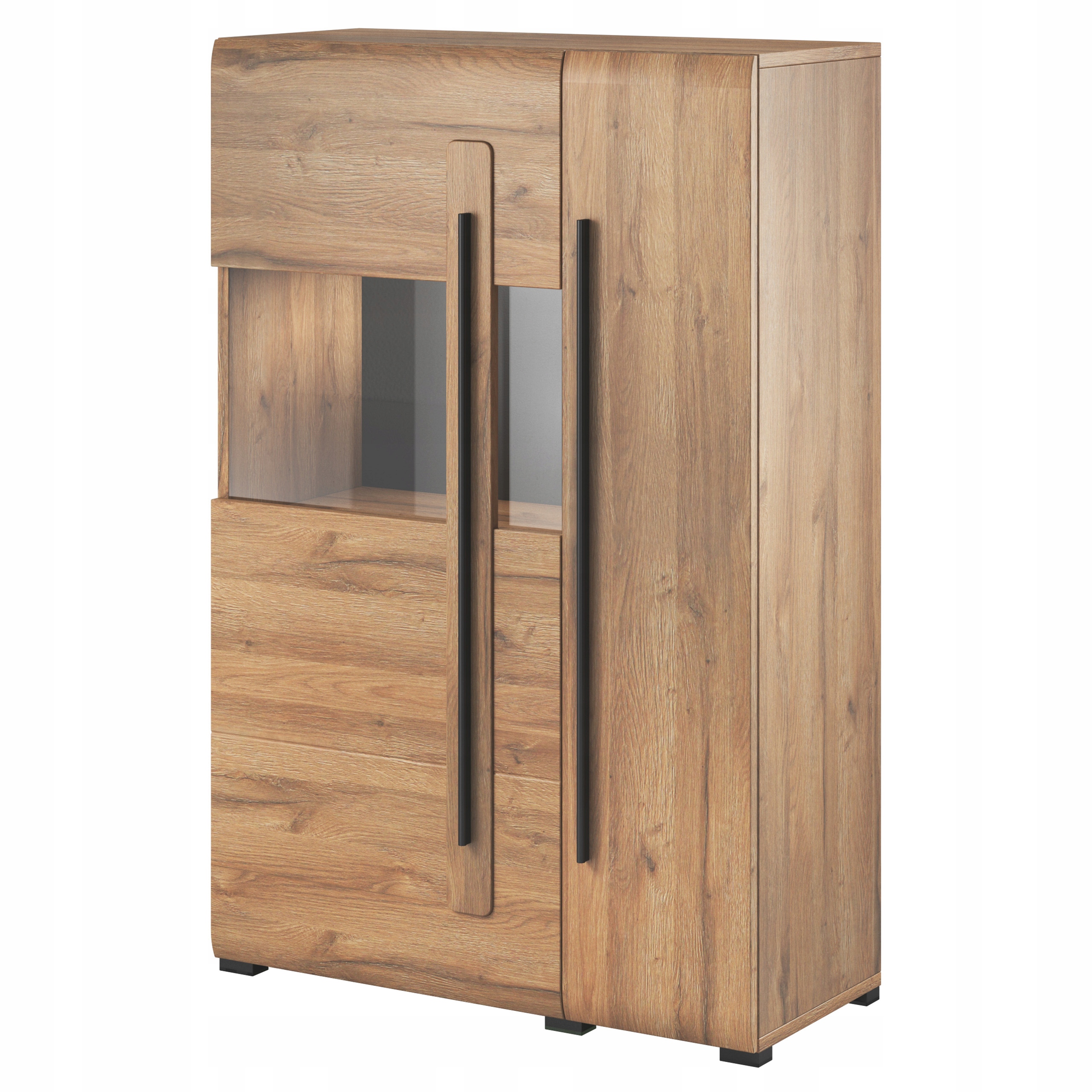 Komoda Tullia 90 cm do obývacího pokoje Ložnice 2 Dvířka Dub