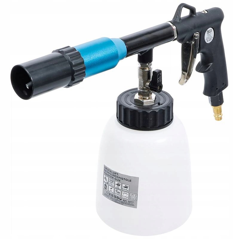 Pneumatická čistiaca pištoľ, objem 8,5 barov, 1 l, Bgs 3277