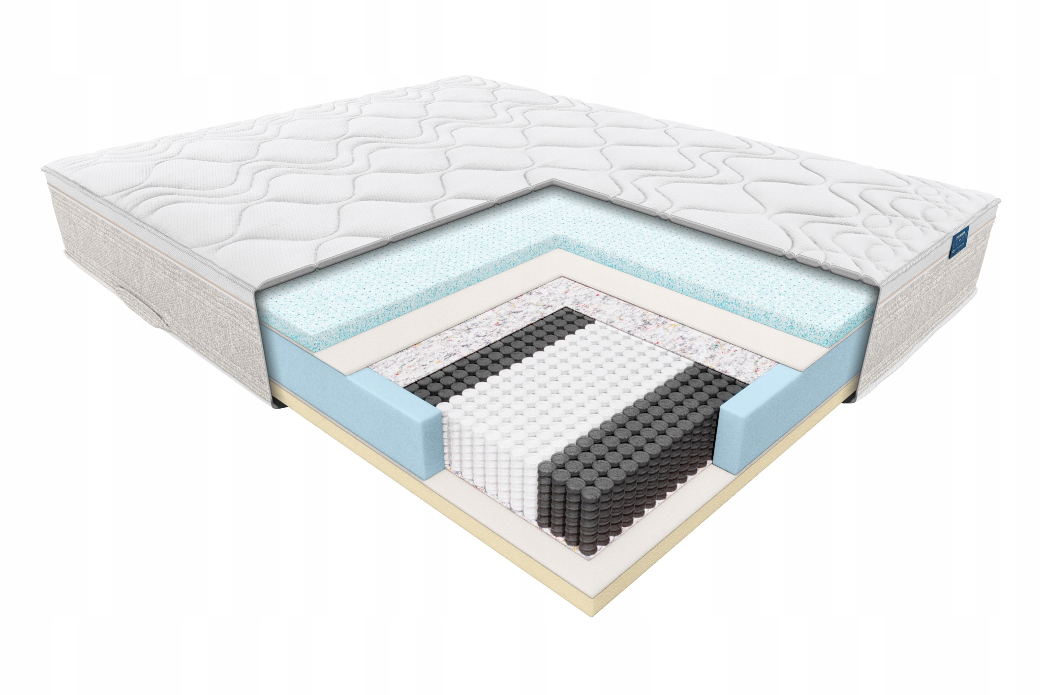 Janpol Matrac Nolli 90x200 Poťah Adaptive Beige