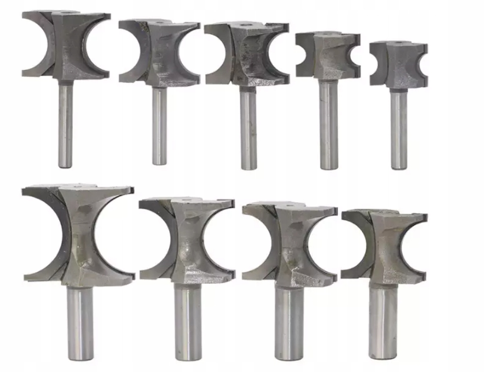 Frez Półokrągły Wypukły do drewna 6,35mm x 38mm Marka inna