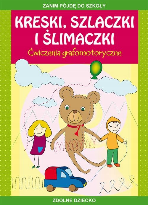 

Kreski, szlaczki i ślimaczki Ćw. grafomotoryczne