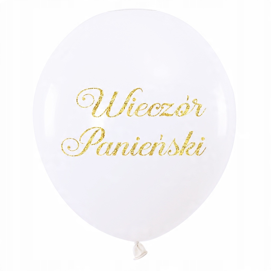 

Balony 12 cali Wieczór Panieński białe Cena 5szt