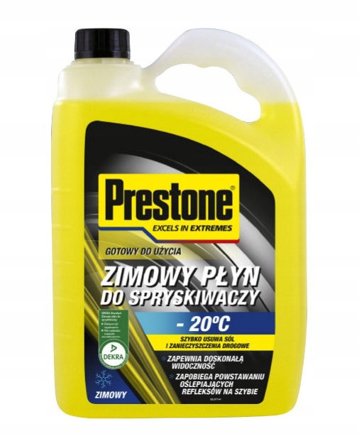 PRESTONE ZIMOWY PŁYN DO SPRYSKIWACZY -20ST. 4L