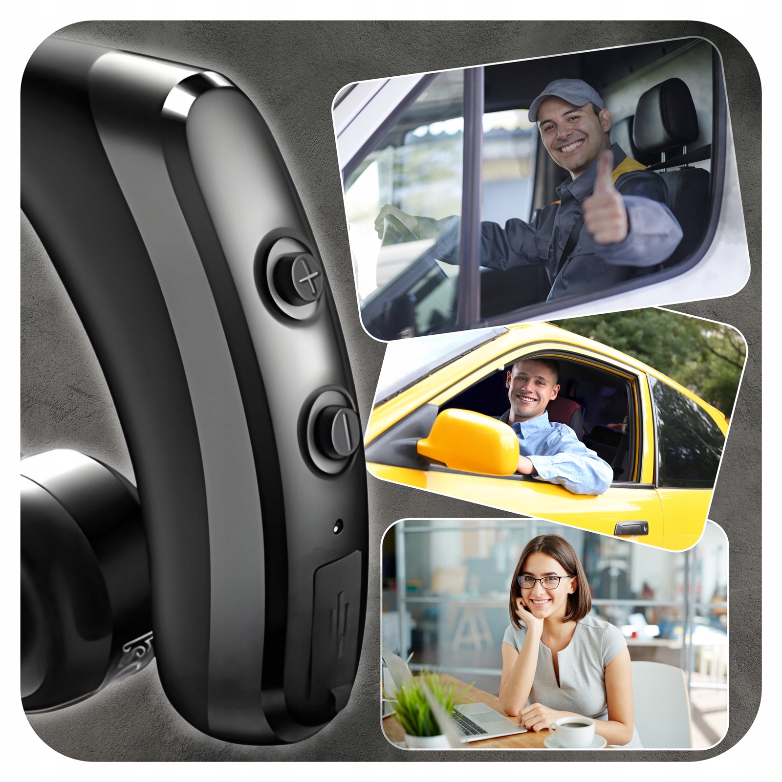 BEZPRZEWODOWA SŁUCHAWKA DO ROZMÓW BLUETOOTH DWA TELEFONY ZMODERNIZOWANA BT Stan opakowania oryginalne