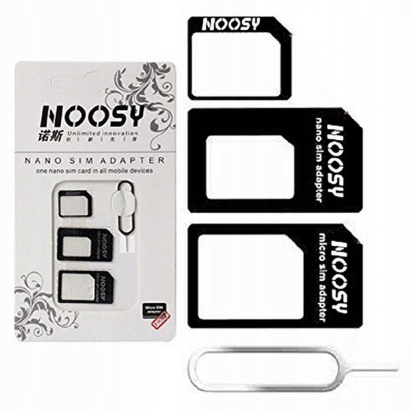 

Zestaw Adapter Karty Sim Micro Nano Do Telefonu
