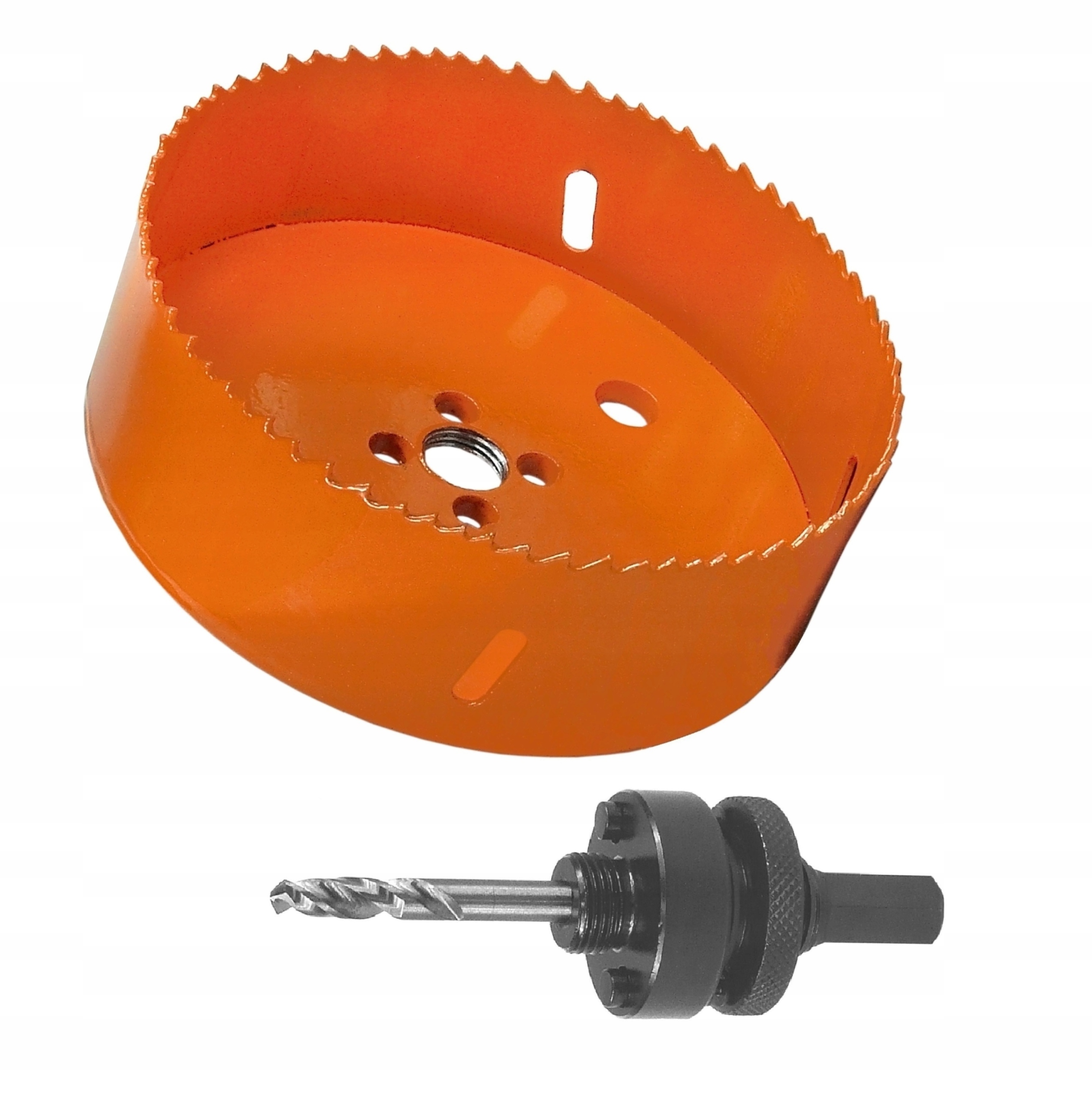 Otwornica Bi-metalowa 160 MM Uchwyt Do Otwornic 32-250MM Bi-metalowych