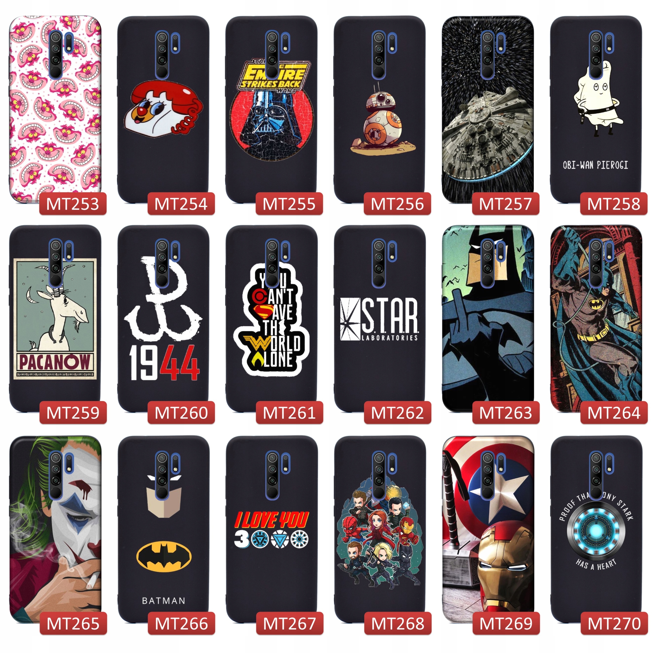 Etui matt case do Xiaomi Redmi 9 Modne Wzory Kod producenta GSM041