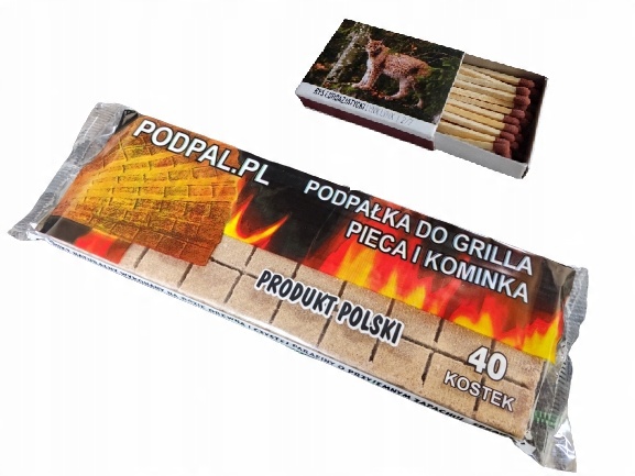 

Rozpałka Podpałka Do Pieca Kominka Grilla 40KOSTEK