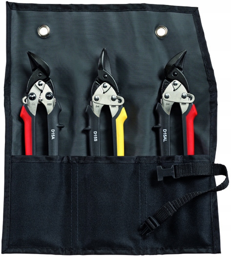 

Zestaw Nożyc Blachy Ideal 3SZT Etui DSET15 Bessey