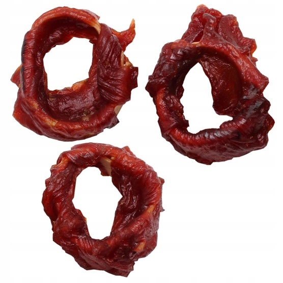 Psí Pamlsek Rybí Kroužky Obalené Kachnou Masové Kousátko Pamlsky 500 G