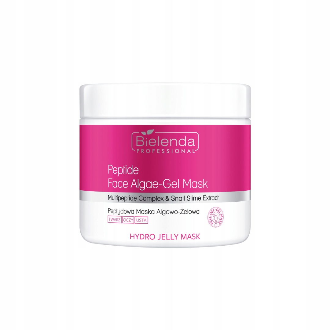 Bielenda Jelly Mask Proti Vráskám Algová Maska Na Obličej S Peptidy 190 G